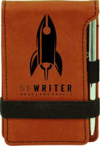 Leatherette Mini Notepad & Pen