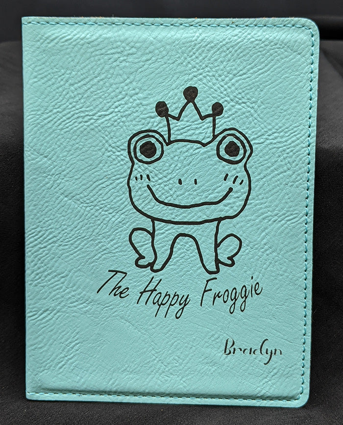The Happy Froggie Passport Holder